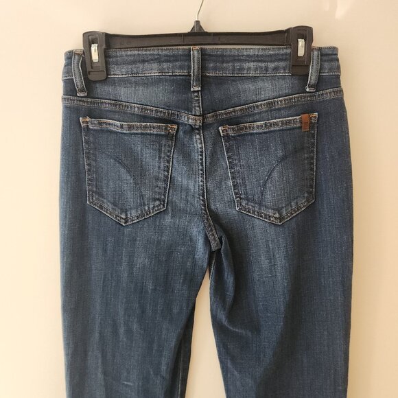 Joe's Jeans Mid-Rise Boot Cut Lilly Blue Stretch Womens Size 27 (29x29) - Picture 7 of 16